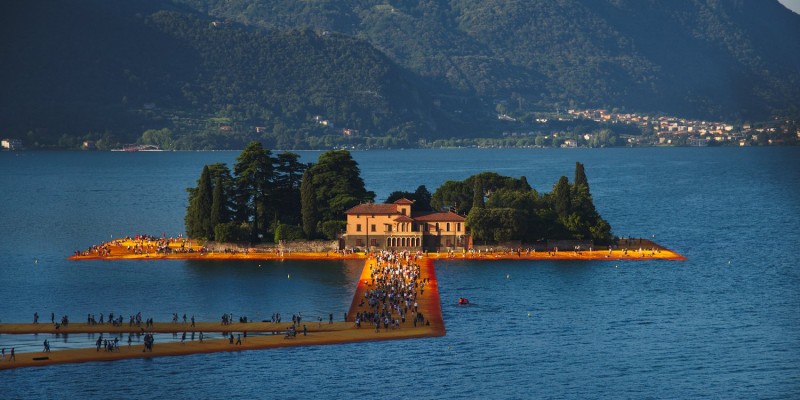 Isola di San Paolo, & the Floating Piers